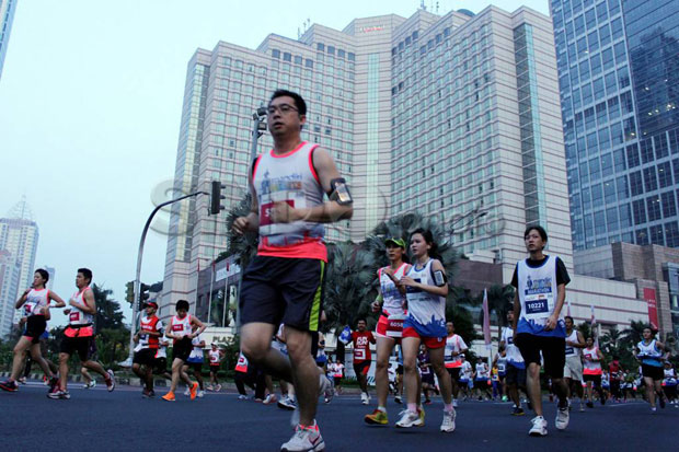 Dipakai Maraton, Jalan Sudirman hingga Mangga Besar Ditutup