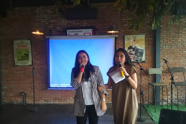 Gaet Pemilih Milenial, Caleg Perindo Debby Wage Rilis Lagu di Bogor