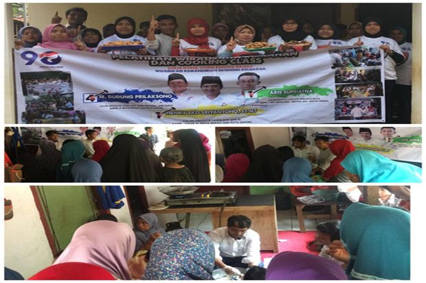 Perindo Berikan Pelatihan Wirausaha Rumahan-Cooking Class di Bekasi