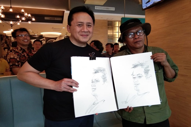 Karya Peserta 1O1 Travel Sketch Dilelang untuk Korban Gempa Sulteng