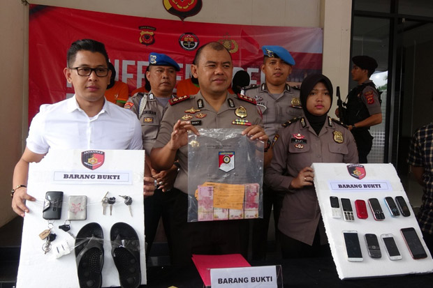 Lima Pelaku Pencurian Modus Gembos Ban Diringkus di Bogor