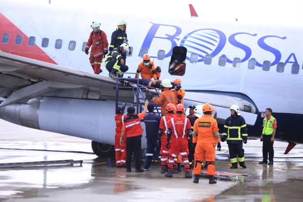 Libatkan 800 Personel, Bandara Soetta Gelar Latihan Penanganan Bencana