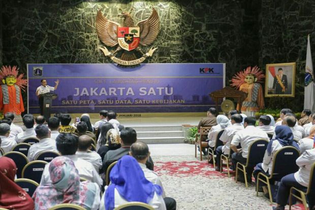 Jakarta Satu, Sistem Berbasis Peta Dasar Tunggal