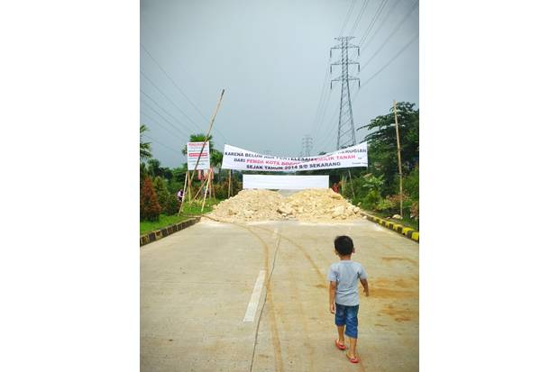 Kalah Digugat Pemilik Tanah, Pemkot Bogor Tutup Jalan Raya R3