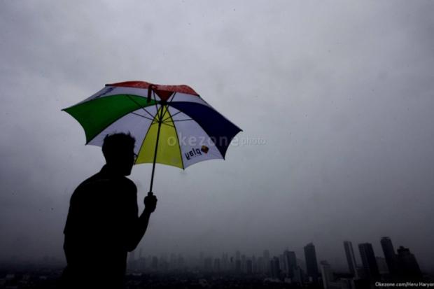 Senin Pagi Ini, Jakarta Berpotensi Diguyur Hujan Ringan