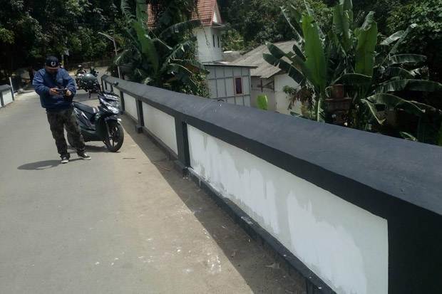 Jembatan Bersejarah di Kota Depok Jadi Korban Vandalisme
