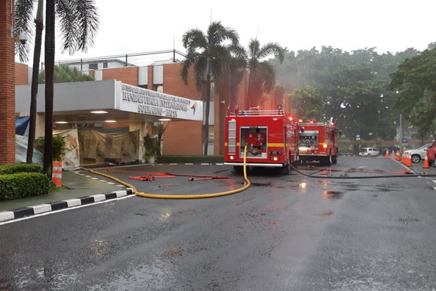 Kebakaran Gedung AP II, Pengelola Bandara Soetta Sangkal Ada Ledakan