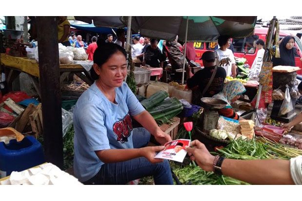Relawan Jokowi Terus Gerebek Sejumlah Pasar di Jakarta