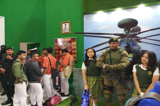 TNI AD Ikut Ramaikan Acara Education dan Training Expo 2019