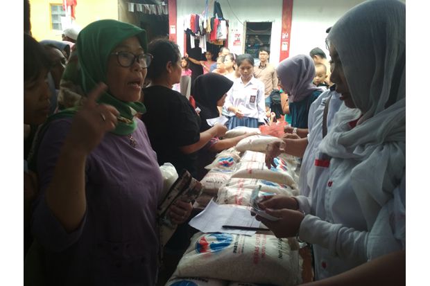 Kartini Perindo Gelar Bazar Beras Murah di Kota Bogor