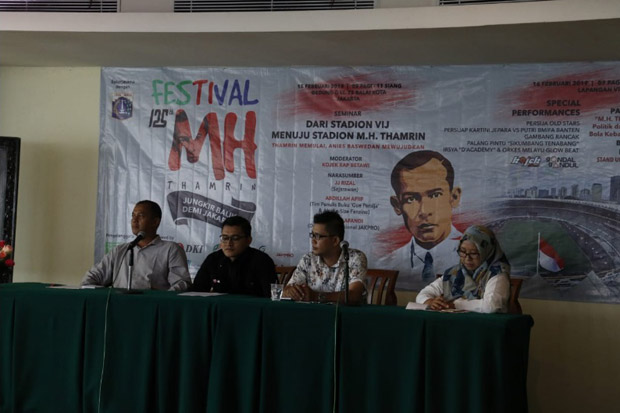 Perkumpulan Betawi Kita Berharap MH Thamrin Jadi Nama Stadion