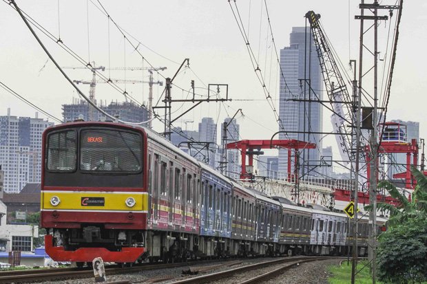 Commuter Line Jakarta Kota-Bogor Alami Gangguan pada Rangkaian