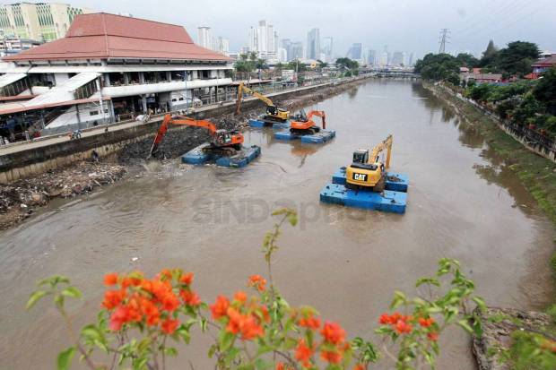 Tak Mudah Atasi Pencemaran Limbah Domestik di Sungai Ciliwung
