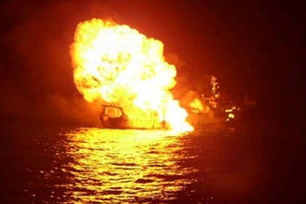 Begini Kronologis Kebakaran Kapal di Perairan Kepulauan Seribu