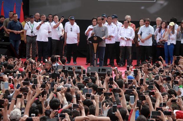 Integrasikan Moda Transportasi, Jokowi Ajak Masyarakat Naik Angkutan Umum