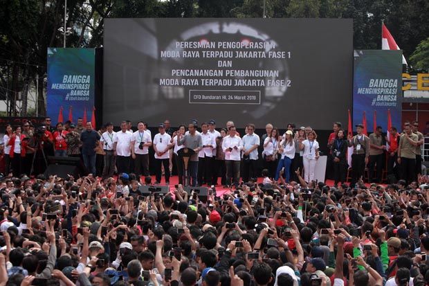 Pembangunan Fase II MRT Bundaran HI-Jakarta Kota Rampung 2024