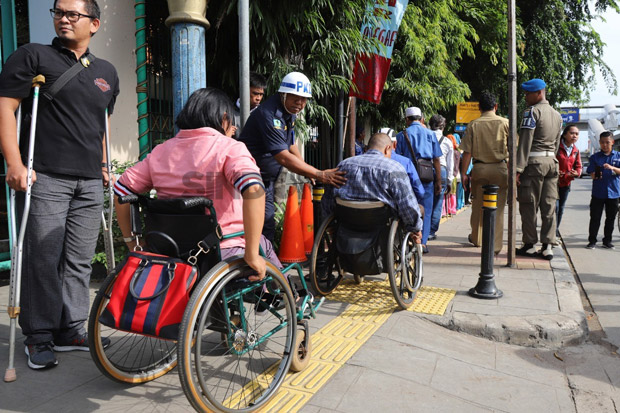 Trotoar Ramah Disabilitas, Wali Kota: Tujuannya Setarakan Hak Semua Orang