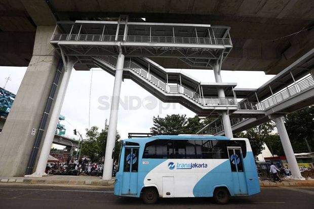 Didemo Sopir Angkot Tangsel, Layanan Transjakarta S41 Dialihkan