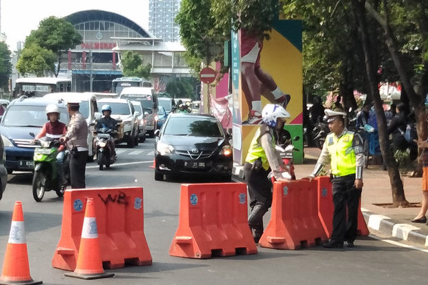 Ada Kampanye Jokowi, Polisi Imbau Masyarakat Hindari Jalan Sekitar GBK