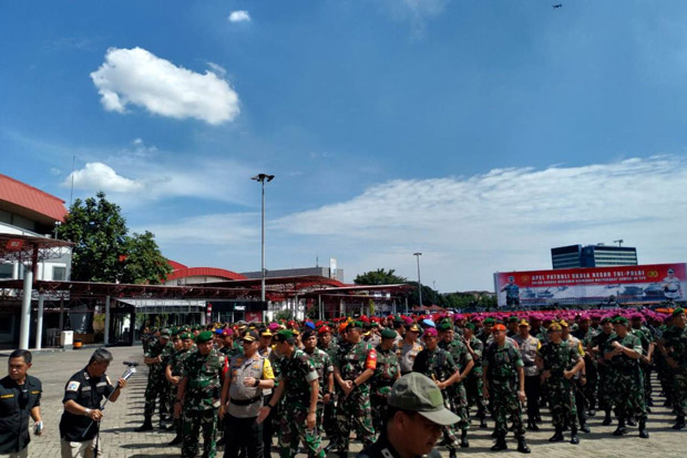 Jamin Keamanan, 38 Ribu Personel Gabungan Akan Jaga TPS di Jakarta