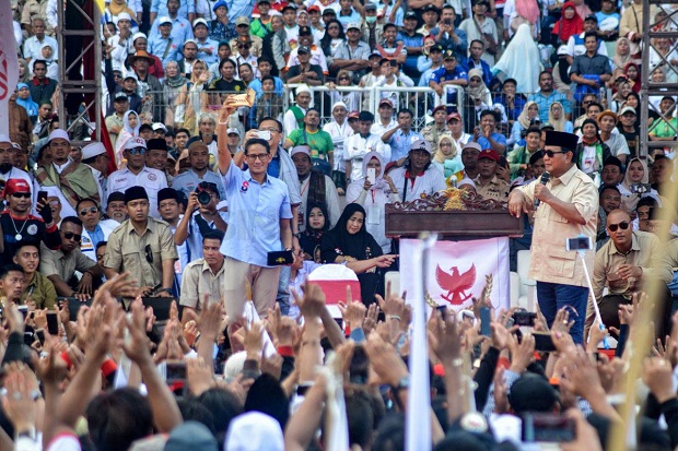 Amankan Deklarasi Kemenangan Prabowo-Sandi, 1.000 Personel Gabungan Dikerahkan