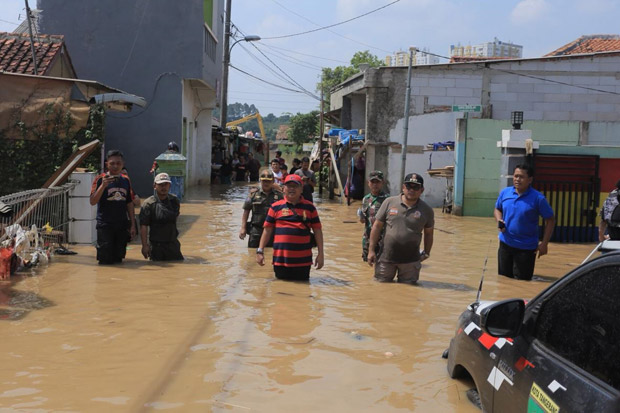 Ribuan Warga di Lima Kelurahan Terdampak Banjir Kiriman di Tangerang