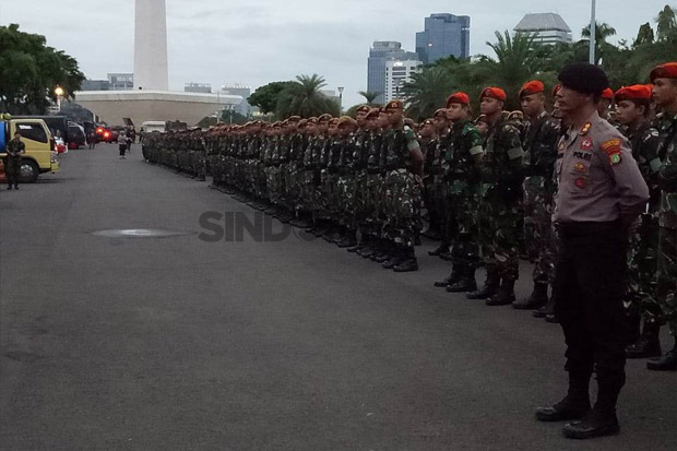 Antisipasi Ricuh, Pasukan Khusus Disiapkan Kawal Aksi Buruh di Istana
