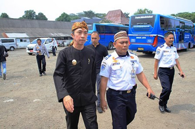 Kumuh, Wakil Wali Kota Bogor Minta Terminal Bubulak Dikaji Ulang