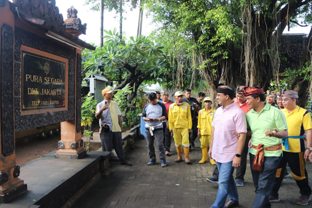 Gubernur Anies Bayar Lunas Janji untuk Masyarakat Hindu di Jakarta