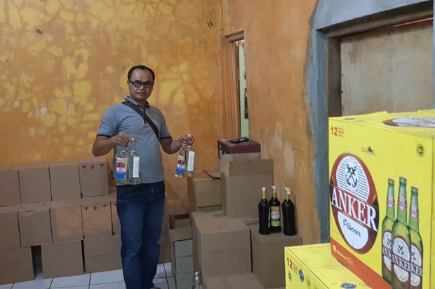 Dua Hari Operasi Pekat, Polres Bogor Sita Ribuan Botol Miras