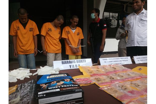 Penyelundupan Narkoba Baru asal Thailand ke Rutan Depok Digagalkan