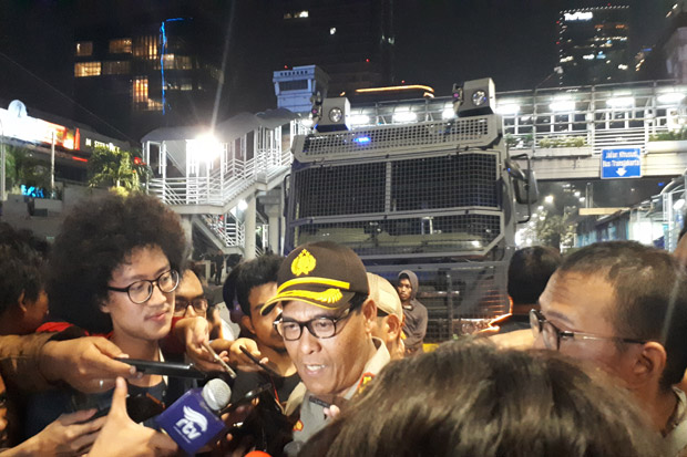 Pengunjuk Rasa Membubarkan Diri, Polisi: Jakarta Masih Status Siaga