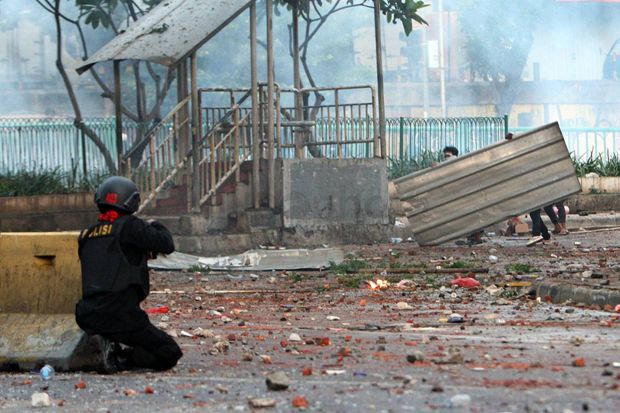 Jumlah Terduga Kerusuhan di Sejumlah Titik Jakarta Jadi 101 Orang