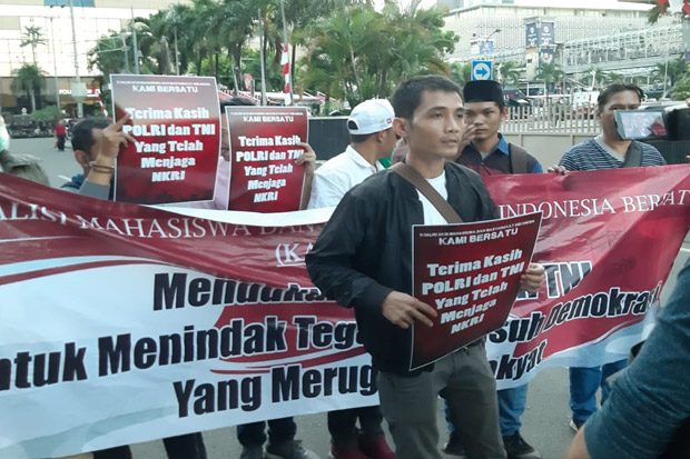 Sigap Amankan Pemilu 2019, Mahasiswa Apresiasi Kinerja TNI-Polri