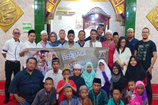 PWJ Santuni Anak Yatim, Berharap Ramadhan Penuh Kedamaian