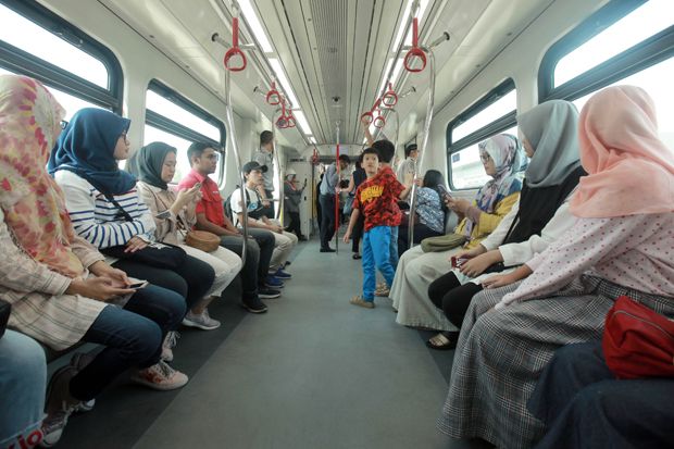 5.000 Orang Daftar Online Uji Publik LRT Jakarta