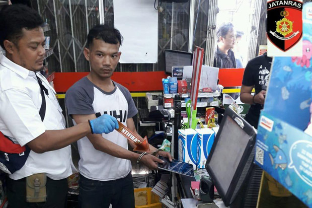 Dua Kali Bobol Minimarket Dalam Semalam, Dani Diciduk Patroli Polisi