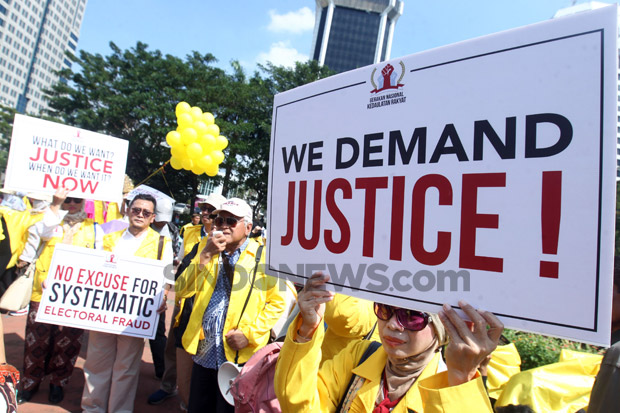 Gelar Aksi Demo, IKB UI Ingin MK Bersikap Jurdil