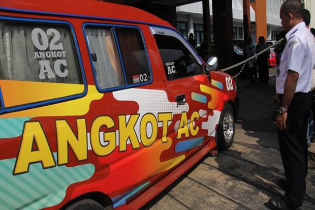 12.500 Angkot di Jakarta Bakal Dilengkapi AC