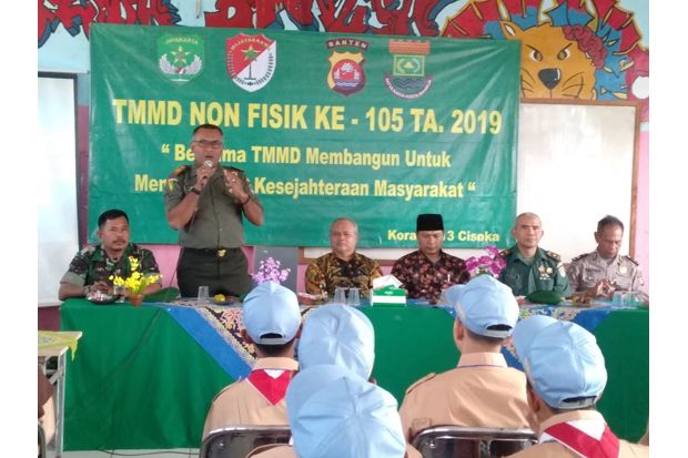 TMMD, TNI Gandeng Dinas Koperasi dan UMKM Kabupaten Tangerang