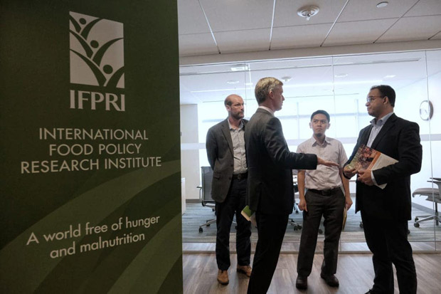 IFPRI Tertarik Pelajari Terobosan Kebijakan Jakarta di Sektor Pangan