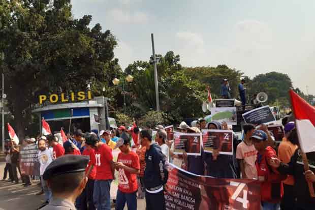 Tolak NKRI Bersyariah, Garda Nawacita Gelar Demonstrasi