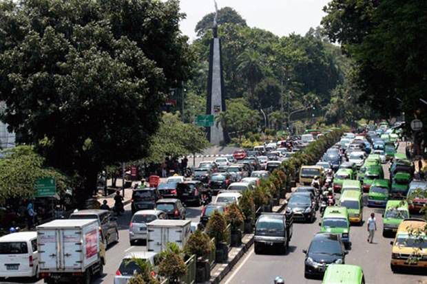 Kemacetan di Sekitar Kebun Raya Bogor Dikeluhkan Warga