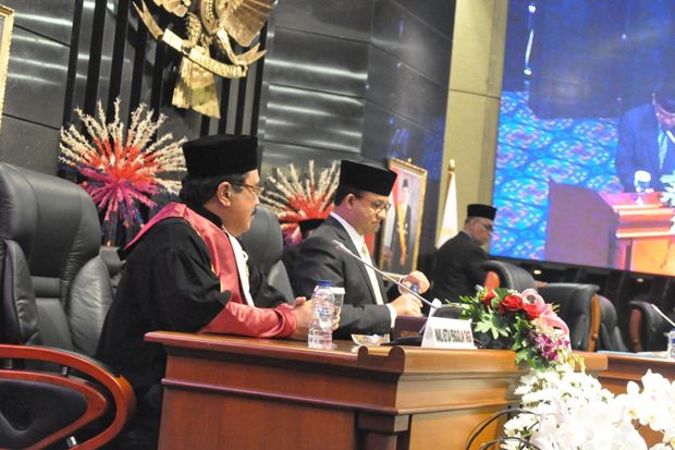 Anies Ajak Anggota DPRD DKI 2019-2024 Kedepankan Kepentingan Publik