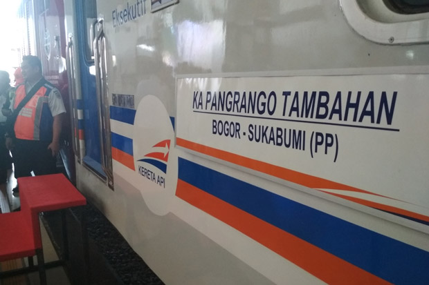 Lokomotif Rusak, 3 Perjalanan KA Pangrango Relasi Bogor-Sukabumi Dibatalkan