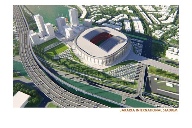 Jakarta International Stadium Akan Terintegrasi Tranportasi Publik