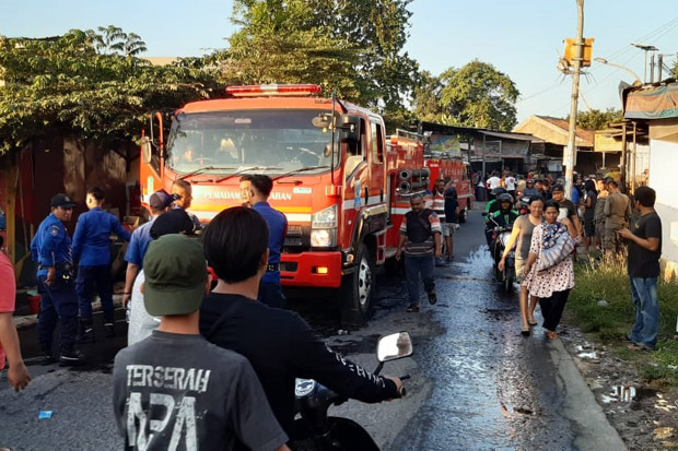 Gas Elpiji Bocor, Tukang Nasi Uduk Tewas Terpanggang di Bekasi