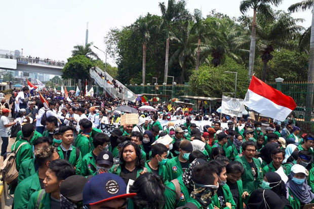 Demo Mahasiswa di DPR Makin Besar, Kesbangpol DKI: Belum Ada Instruksi