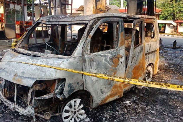 Kebakaran di SPBU Cipayung, Ditemukan Drum dan Pompa di Dalam Mobil