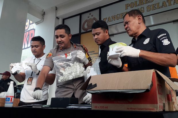 Polisi Gulung Kawanan Pemalsu Materai di Tangerang Selatan